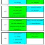 HORARIOS COMIDAS EQUIPOS