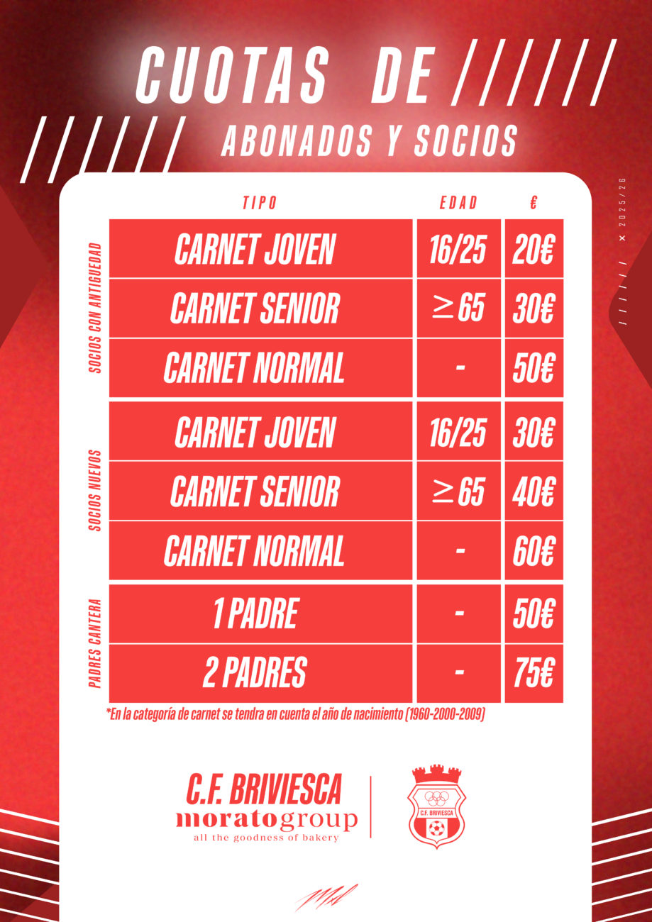 ABONOS TEMPORADA 25/26