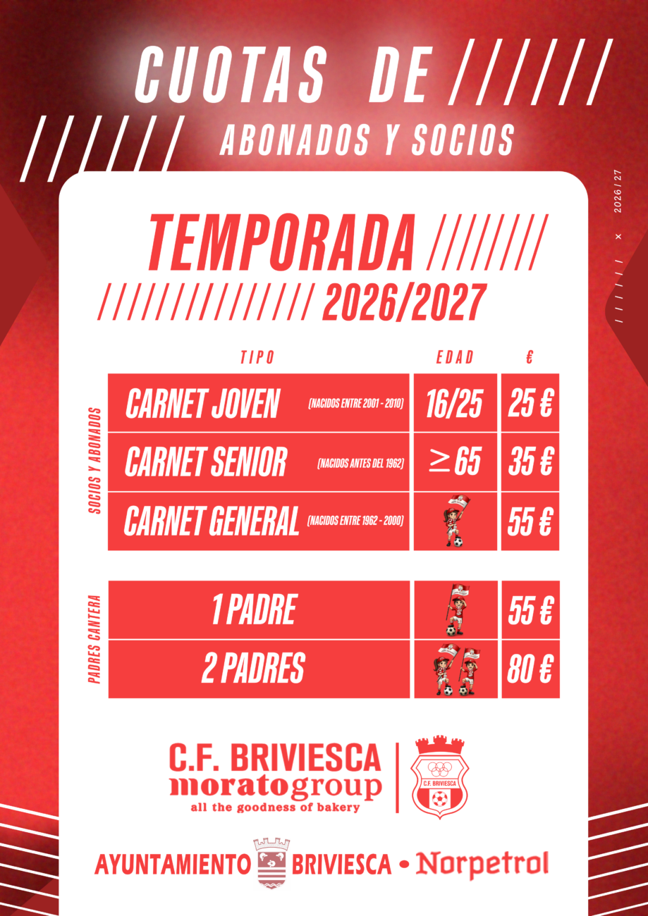 ABONOS TEMPORADA 26/27